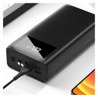 Powerbanka XO PR124 40 000mAh, čierna