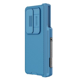 Plastové puzdro na Samsung Galaxy Z Fold 4 5G F936 Nillkin CamShield Pro Slot+Stand modré