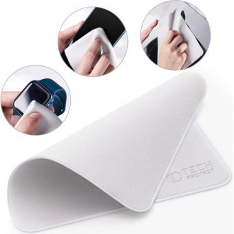 Utierka z mikrovlákna Tech-protect Polishing Cloth sivá (2 PACK)