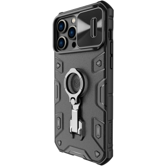 Odolné puzdro na Apple iPhone 14 Pro Nillkin CamShield Armor Pro Magnetic čierne