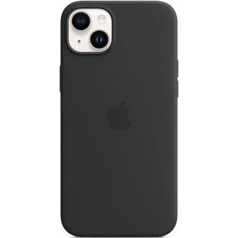 Silikónové puzdro Apple na Apple iPhone 14 Plus MPT33ZM/A Silicone Case with MagSafe Midnight