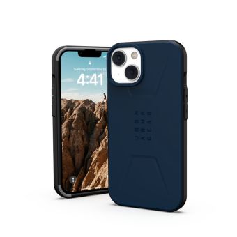 Odolné puzdro na Apple iPhone 14 Plus UAG Urban Armor Gear Civilian MagSafe námornícka modrá