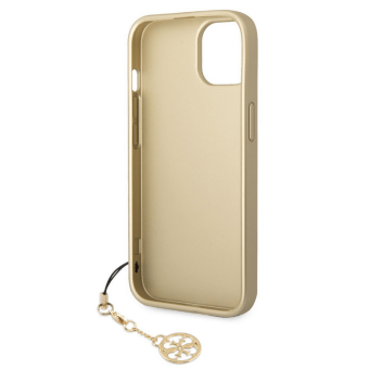 Kryt na Apple iPhone 14 Guess 4G Charms GUHCP14SGF4GBR hnedé