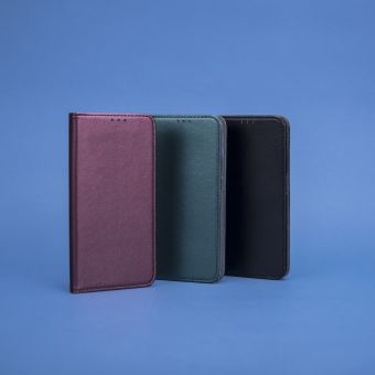Diárové puzdro na Oppo Reno 8 5G Smart Magnetic čierne