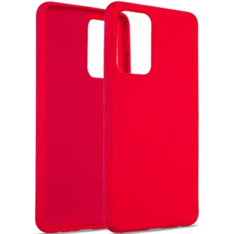 Silikónové puzdro na Apple iPhone 12 Pro Max Silicone TPU červené