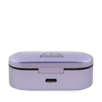 Guess True Wireless Triangle Logo BT5.0 Stereo Earphones Purple GUTWST31TU Purple