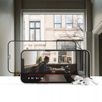 Tvrdené sklo na Motorola Moto E22/E22i Hofi Pro+ 9H celotvárové čierne