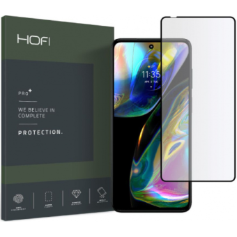 Tvrdené sklo na Motorola Moto E22/E22i Hofi Pro+ 9H celotvárové čierne