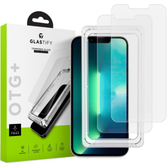 Tvrdené sklo na Apple iPhone 13 Pro Max/14 Plus GlasTIFY OTG+ (2ks)