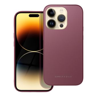 Kryt na Apple iPhone 14 Pro Roar Matte Glass bordové