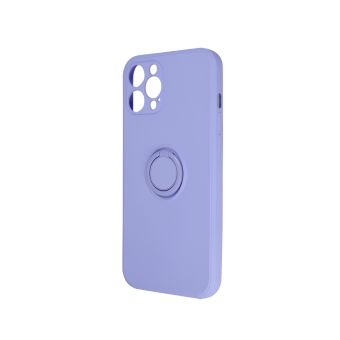 Silikónové puzdro na Samsung Galaxy M23 5G/M13 M135 Finger Grip fialové