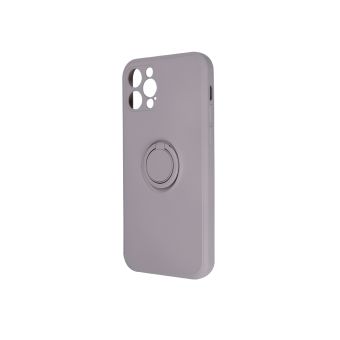 Silikónové puzdro na Samsung Galaxy M23 5G/M13 M135 Finger Grip sivé