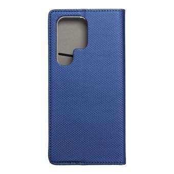 Diárové puzdro na Samsung Galaxy S23 Ultra 5G S918 Smart Magnet modré