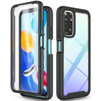 Odolné puzdro na Xiaomi Redmi Note 11/11s Tech-Protect Full Body Defense 360 čierne
