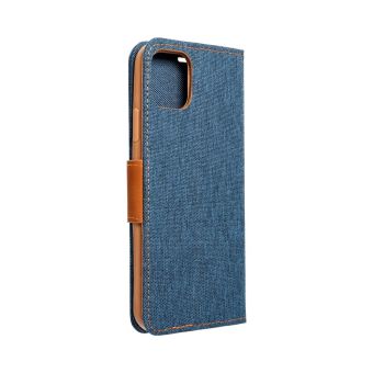 Diárové puzdro na Samsung Galaxy S23 Ultra 5G S918 Canvas modré