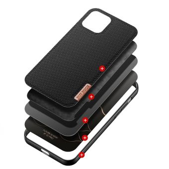 Plastové puzdro na Apple iPhone 12/12 Pro Dux Ducis Fino čierne