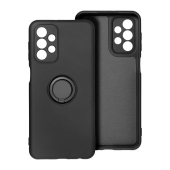 Silikónové puzdro na Samsung Galaxy S23 Ultra 5G S918 Silicone Ring čierne