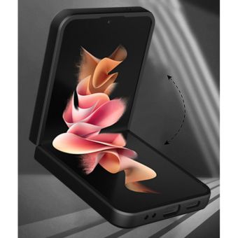Odolné puzdro na Samsung Galaxy Z Flip 4 Tech-protect Camshield Ring Armor čierne