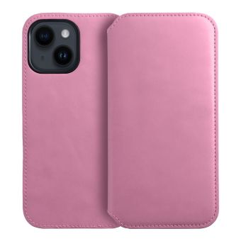 Diárové puzdro na Apple iPhone 14 Plus Dual Pocket ružové