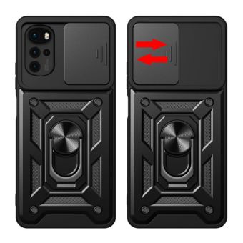 Odolné puzdro na Xiaomi 12 Lite 5G Tech-Protect Camshield Ring Armor čierne