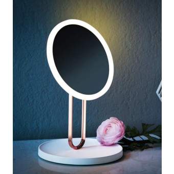 Kozmetické zrkadlo iMirror Balet nabíjacie s LED Line osvetlením biele (Vystavený kus)