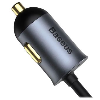 Baseus Share Together 2in1 CCBT-A0G PD 120W 2x USB 2x USB-C sivá