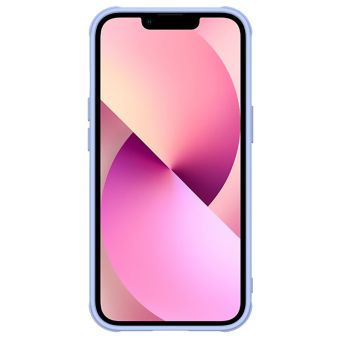 Plastové puzdro na Apple iPhone 13 Nillkin Camshield Leather fialové