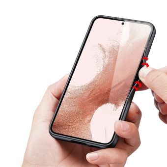 Plastové puzdro na Samsung Galaxy S23 5G S911 Dux Ducis Fino modré
