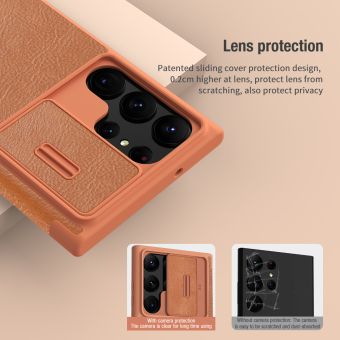 Diárové puzdro na Samsung Galaxy S23 Ultra 5G S918 Nillkin Qin Book Pro čierne