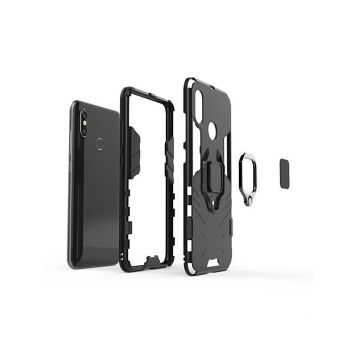 Odolné puzdro na Realme C21Y/C25Y Ring Lens Armor čierne