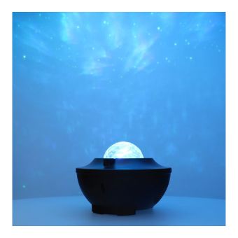 Projektorová lampa STARS BTM0504, bluetooth reproduktor, diaľkové ovládanie, čierna
