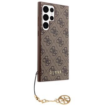 Guess 4G Charms Samsung Galaxy S23 Ultra 5G S918 GUHCS23LGF4GBR Brown