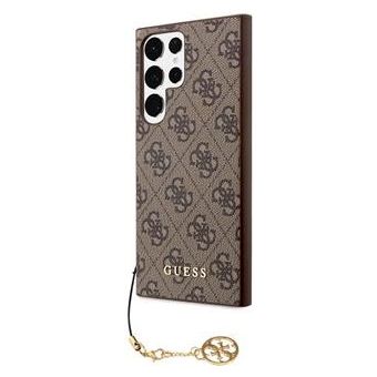 Guess 4G Charms Samsung Galaxy S23 Ultra 5G S918 GUHCS23LGF4GBR Brown