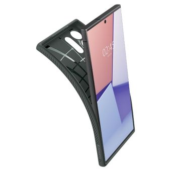 Odolné puzdro na Samsung Galaxy S23 Ultra 5G S918 Spigen Liquid Air zelené