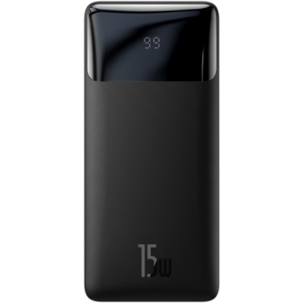 Baseus Bipow PPBD050101, 20000 mAh, 15W, čierna