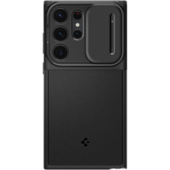 Odolné puzdro na Samsung Galaxy S23 Ultra 5G S918 Spigen Optik Armor čierne