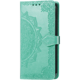 Diárové puzdro na TCL 405/406/408 MEZZO Mandala zelené