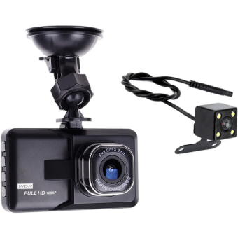 Car Dash Cam DVR-02 3.0" + zadná kamera