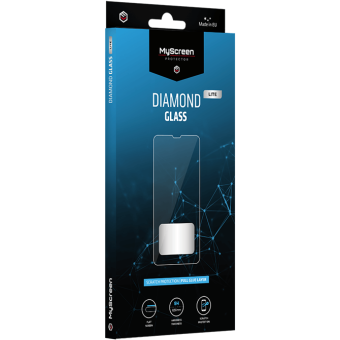 Tvrdené sklo na Samsung Galaxy A34 5G A346 MyScreen Diamond Lite Full Glue 9H celotvárové čierne