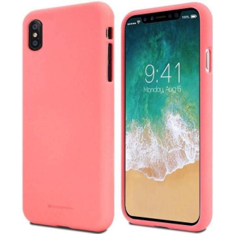 Silikónové puzdro na Huawei Y5 2019 Mercury Soft ružové