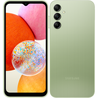 Samsung Galaxy A14 A145, 4/64 GB, Dual SIM, Light Green - SK distribúcia