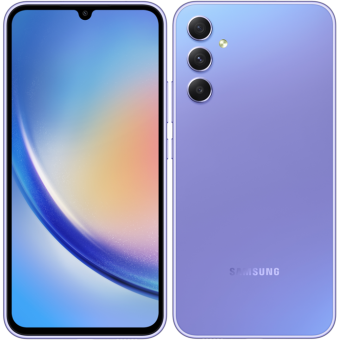 Samsung Galaxy A34 5G A346, 8/256 GB, Dual SIM, Awesome Violet - SK distribúcia