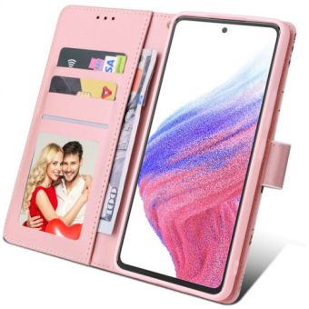 Diárové puzdro na Samsung Galaxy A34 5G A346 Tech-Protect Wallet Garden modré