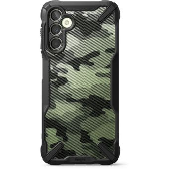 Odolné puzdro na Samsung Galaxy A14 5G A146 Ringke Fusion-X camo čierne