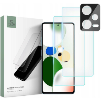 Tvrdené sklo na Xiaomi Redmi Note 12 5G Tech-Protect Supreme (2+1) 9H