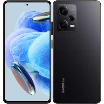 Xiaomi Redmi Note 12 Pro 5G, 6/128 GB, Dual SIM, Midnight Black - SK distribúcia