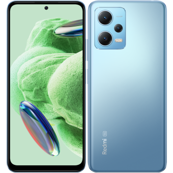 Xiaomi Redmi Note 12 5G, 4/128 GB, Dual SIM, Ice Blue - SK distribúcia