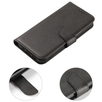 Diárové puzdro na TCL 30SE/305/306 Magnet Elegance čierne