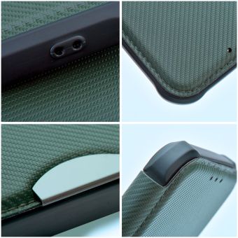 Diárové puzdro na Xiaomi Redmi Note 12 5G/Poco X5 5G RAZOR zelené