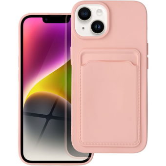 Silikónové puzdro na Xiaomi Redmi Note 12 5G/Poco X5 5G Card ružové